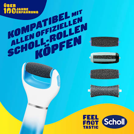 Elektrischer Hornhautentferner 'Expert Care' blau Scholl