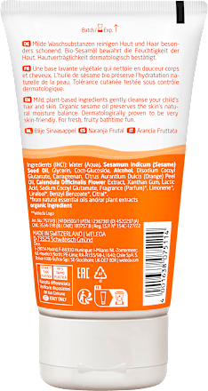Kinder Duschgel & Shampoo 2in1 Fruchtige Orange WELEDA