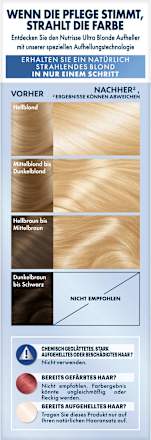 Nutrisse Creme aufhellende Pflege-Haarfarbe - Nr. 100 Sommerblond GARNIER NUTRISSE