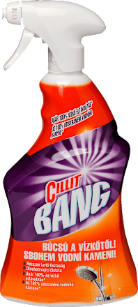 Kosz- és vízkőoldó spray CILLIT BANG