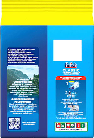 Geschirrspülmittel-Pulver Classic Finish