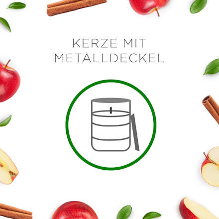 Duftkerze Entspannung Besinnlicher Apfel & Zimt, 310g AirWick