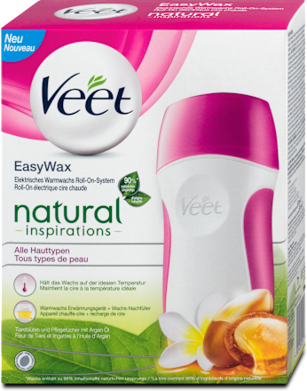 EasyWax Elektrisches Warmwachs Roll-On-System Veet