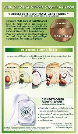 Haarfarbe 7 Toffee Mittelblond GARNIER NUTRISSE