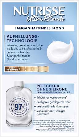 Haarfarbe 100 Sommer-Blond, Extra Helles Naturblond GARNIER NUTRISSE