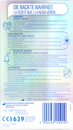 Invisible Kondome Durex