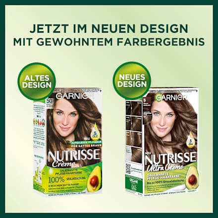 Haarfarbe 5 Mocca Hellbraun  GARNIER NUTRISSE