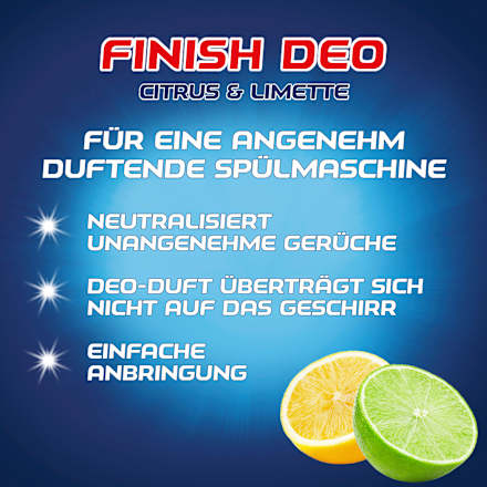 Spülmaschinen-Deo Citrus & Limette Finish