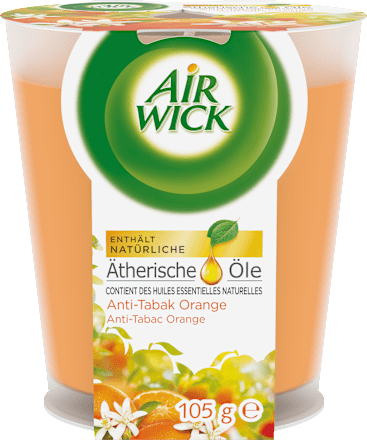 Duftkerze im Glas Anti-Tabak Orange 105 AirWick