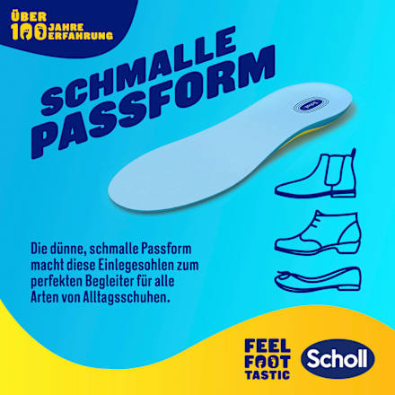 Einlegesohlen, Gel Activ Everyday Frauen (1 Paar) Scholl