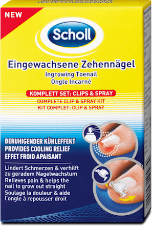 Eingewachsene Zehennägel Komplett-Set Scholl