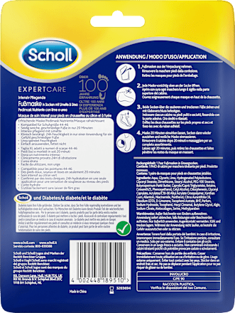 ExpertCare Intensiv pflegende XL-Fußmaske (1 Paar) Scholl