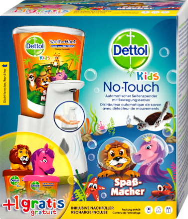 No-Touch Kids mit Nachfüller sortiert Dettol