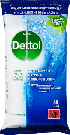 Allzwcktücher Ozeanfrische Dettol