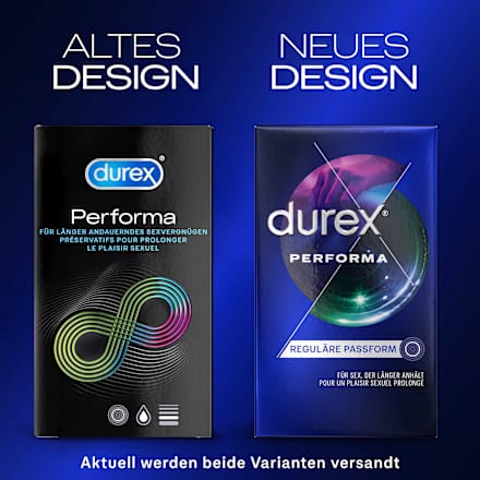 Kondome Performa, Breite 56 mm Durex