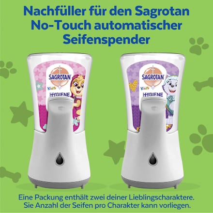 Seifenspender No Touch Kids Seifen-Zauber, Nachfüllpack Sagrotan