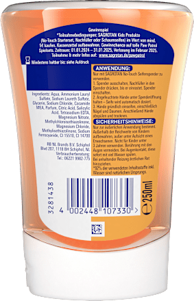 Seifenspender No Touch Kids Spaß-Macher Nachfüllpack Sagrotan