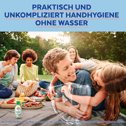 Handdesinfektionsgel Aloe Vera, Reisegröße Sagrotan