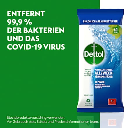 Allzwcktücher Ozeanfrische Dettol