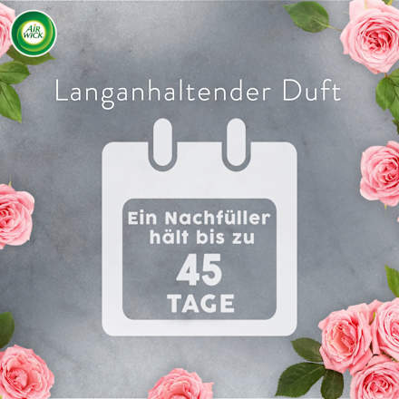 Lufterfrischer Aroma-Öl Flakon Nachfüller Beruhigende Rose AirWick