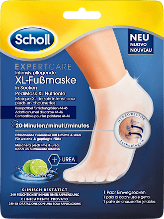 ExpertCare Intensiv pflegende XL-Fußmaske (1 Paar) Scholl