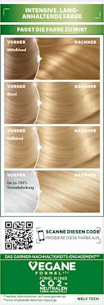 Haarfarbe 9 Hellblond GARNIER NUTRISSE
