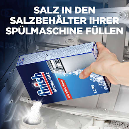 Spülmaschinen-Salz Spezialsalz Finish