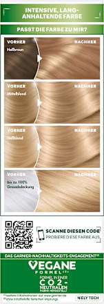 Haarfarbe 8 Vanilla Blond GARNIER NUTRISSE