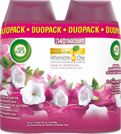 Lufterfrischer Freshmatic Seide & Lilienfrische Nachfüllpack (250 ml) AirWick