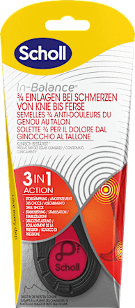 Einlegesohlen 3/4 In-Balance, Gr. 37-39,5 (1 Paar) Scholl