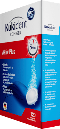 Gebissreiniger Aktiv Plus Kukident