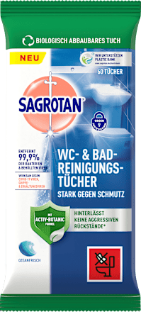 WC-Reinigungstücher Desinfektion Sagrotan