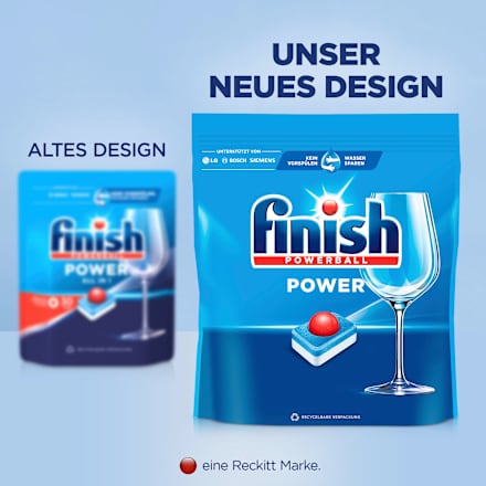 Spülmaschinen-Tabs Power All In Finish