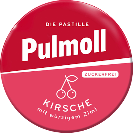 Pastillen, Mini Kirsche mit würzigem Zimt, zuckerfrei Pulmoll