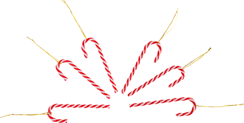 Zuckerstangen aus Kunststoff Dekorieren & Einrichten