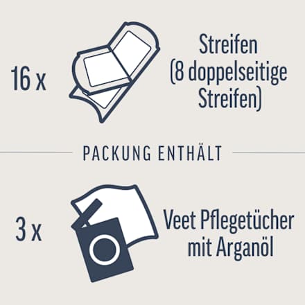 Kaltwachsstreifen Expert Bikinizone & Achseln Veet