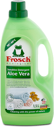 Tekoči detergent za pranje občutljivejšega perila z izvlečkom aloe vere Frosch