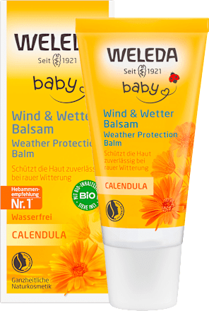 Wind & Wetter zaštitni balzam za lice beba , od nevena WELEDA baby