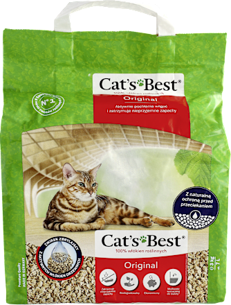 Żwirek dla kota, zbrylający, drewniany Cat's Best