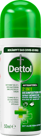 Dettol 2in1 Desinfektions-Spray 50ml Dettol