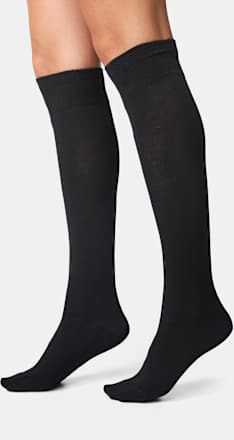 Kniestrümpfe Bambus schwarz Gr. 39-42 nur die