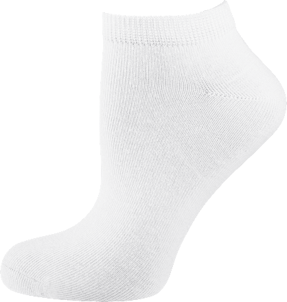 Sneaker Socken Classic Damen grau, Gr. 35-38 (5 Paar) nur die