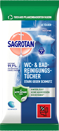 WC-Reinigungstücher Desinfektion Sagrotan