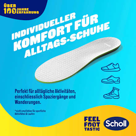 Einlegesohlen Komfort LiquiFlex Everyday Gr. S Scholl