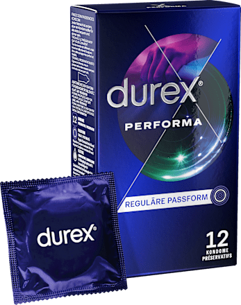 Kondome Performa, Breite 56 mm Durex
