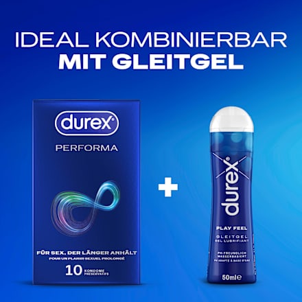 Kondome Performa, Breite 56 mm Durex