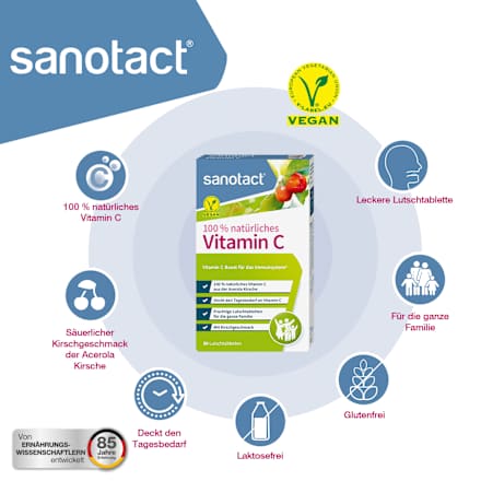 Vitamin C Lutschtabletten sanotact