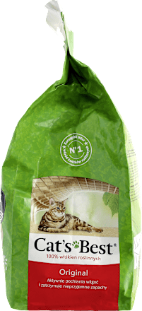 Żwirek dla kota, zbrylający, drewniany Cat's Best