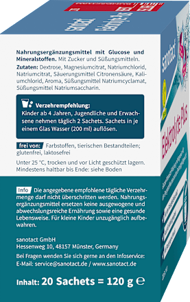 Elektrolyte Plus 20 St sanotact