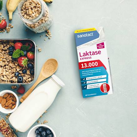 Express Laktase 13000 Kautabletten 40 St sanotact